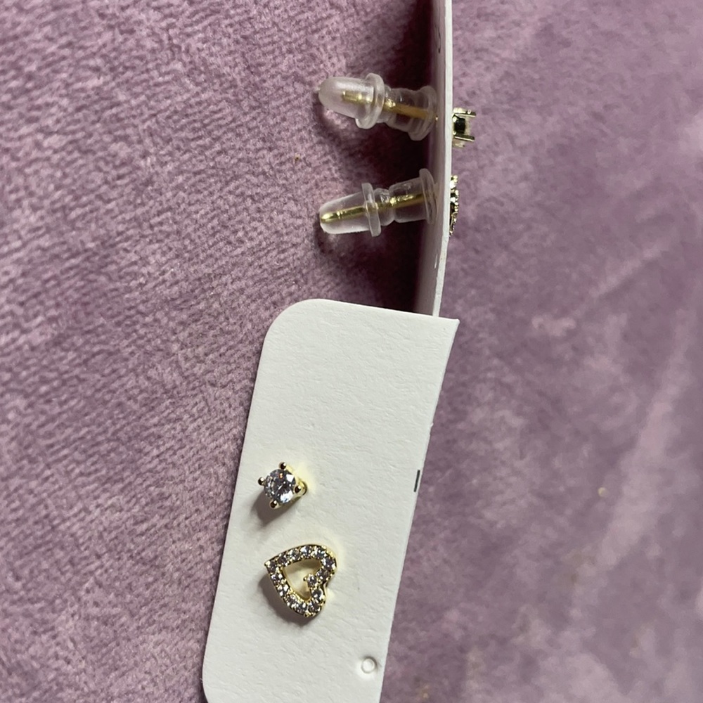Heart earrings